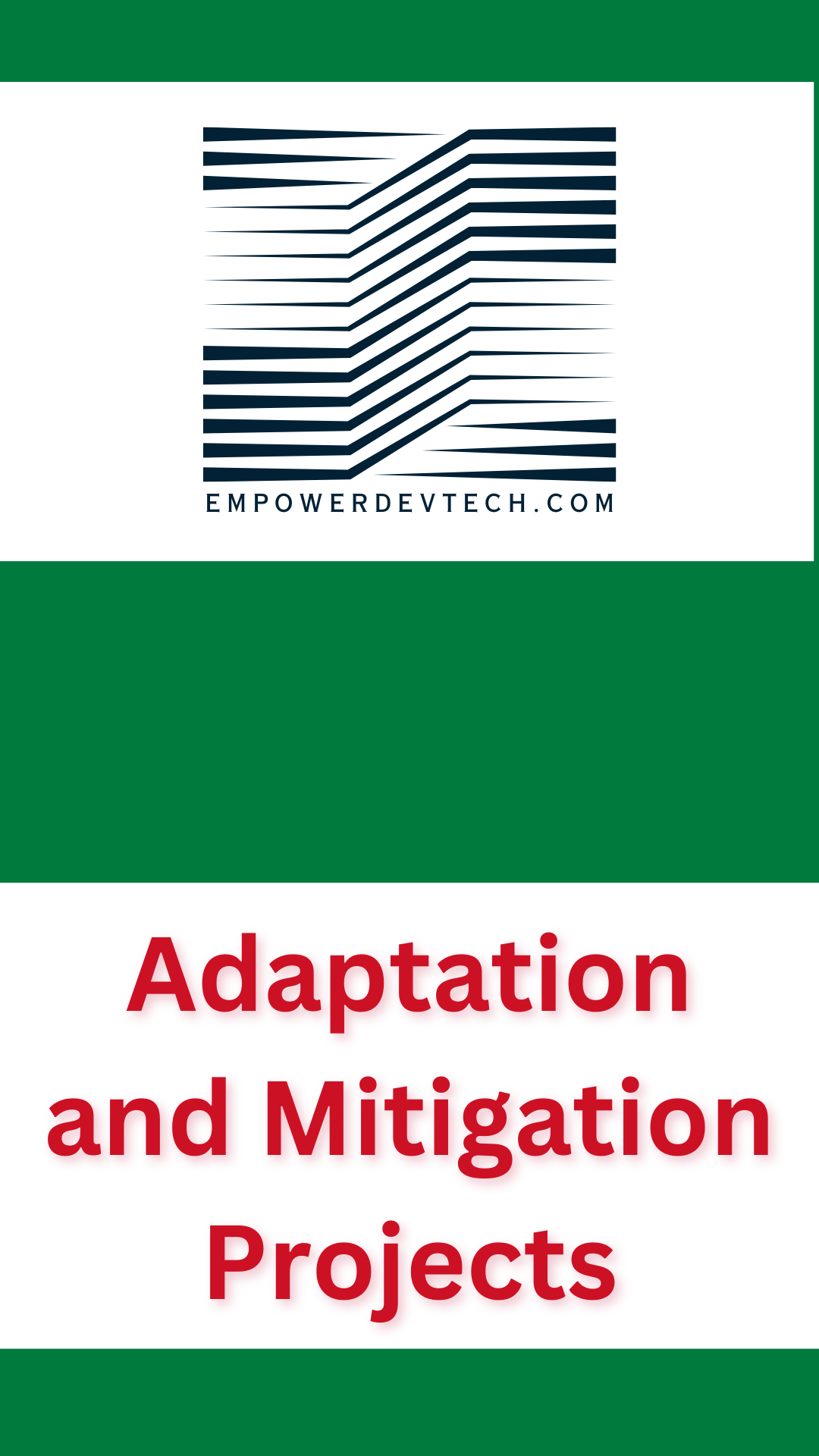 Adaptation & Mitigation Projects for Iraq